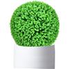 ATYUJKB Pianta Finta Grande 45cm, Palla di Bosso Artificiale Piante Finte, Artificiale Palla, Sfera Bosso Artificiale, Palla Topiaria a Pianta Artificiale, Sfera di Plastica Simulata Verde