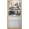 Close Up Cornice per poster, 50 x 100 cm, in legno di faggio chiaro, con vetro in PVC infrangibile, larghezza profilo 30 mm
