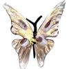 Vinciprova Le Gemme di Venezia Scultura Murano Collection Farfalla Foglia Oro Vetro di Murano Made in Italy