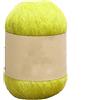 LiuliuBull 100g fluorescente giallo mohair filato all'uncinetto a mano a maglia a maglia a maglia mohair classico nuovo filo mohair misto filato accessorio filato filato fantasia filato vestiti bambino filato