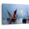 ARTTOR Moderno Quadro su Tela 70x50 cm Stampe da Parete Marino Paesaggi - 2957