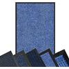 Floordirekt Zerbino blu - XXL per corridoio, ingresso, interno ed esterno, tappetino per porta, zerbino - antiscivolo e facile da pulire (90 x 120 cm, Sky mélange)