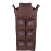 SEWOART Borsa per Carrello Pulizia 6 Tasche Oxford per Hotel, Coffee | Ampia Apertura, Compatibile con Housekeeping Cart, Struttura Rettangolare, Pvc e Ferro, per Raccolta Rifiuti
