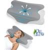 Feagar Cuscino Cervicale Memory Foam, Guanciale Ortopedico a Onde Collo | Con fodera lavabile traspirante, aiuta la respirazione. Ideale per chi dorme sul lato e sulla schiena, sonno profondo.