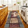 AYHSMNOU Tappeto Corridoio Lungo Tappeto da Cucina Lavabile Antiscivolo 60 x 280cm Tappeto Cucina Zerbino Ingresso Interno Tappeto Runner Lungo per Bagno, Soggiorno, Camera da Letto, Lavanderia