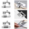 QINERSAW 3 Pz Piedino per Orlo Arrotolato, Piedini per Macchina da Cucire Universali 4/8 6/8 8/8, Piedino Orlatore Universale, Compatibile con la Maggior parte delle Macchine da Cucire Domestiche