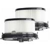 Homefurnishmall Filtro HEPA di ricambio per Shark IP3251CHT IP3251UKT PowerDetect Clean & Empty, accessori pre-motore senza fili (confezione da 2)
