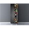 Oedim Adesivo in vinile per frigorifero, motivo verdure, varie dimensioni, robusto ed economico, decorativo, design elegante 185x70cm