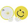 Generico Ventaglio Pieghevole Rotondo, 2Pcs Ventaglio da Borsetta Mini, Portatile Ventagli Pieghevoli & Riflettore Fotografico 2 in 1 per Viaggiare, Scattare Foto, Spiaggia