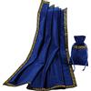 BLESSUME Tovaglia per tarocchi Divination Wicca d'altare in velluto con sacchetto di tarocchi, One Size (blu 1)