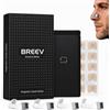 Breev® Cerotti Nasali Magnetici PRO | Dilatatore Nasale Antirussamento per Respirare Meglio Durante il Sonno e lo Sport | Massima Adesione per Attività Sportiva e Riposo | Kit da 30 Giorni