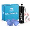 BOLLSEN MÜNCHEN BOLLSEN Watersafe+ Tappi Orecchie Nuoto Impermeabili per Adulti - Silicone Riutilizzabile per Piscina, Doccia, Bagno e Sport Acquatici - Protezione dall'Acqua, Riduzione Rumore SNR 24 dB