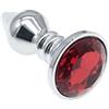 NURCIX Spina anale Dimensione XXS Plug anale Butt Plug Giocattoli del sesso anale Butt plug anale in metallo Plug anale S175 (5cm*1.8cm)