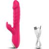 NURCIX Vibratore Vibratore del punto G Giocattoli del sesso Vibratore del clitoride Vibrazione potente Vibratore di rotazione telescopico Leccare Per Donne