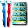 T.Smile 3rd generation dentale flosser 1 manico + 100 extra strength floss heads