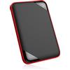 Silicon Power Hard disk esterno Silicon Power Armor A62 disco rigido 5 TB 2.5" USB tipo A 3.2 Gen 1 (3.1 1) Nero, Rosso [SP050TBPHD62LS3K]