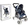 TEOREMA Baby Teo - Passeggino Orsetto in Metallo con Schienale Regolabile - H 65