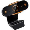 Beavorty Telecamera con Microfono Integrato per Notebook e Computer, Autofocus Intelligente, Base Regolabile in Plastica, per Videoconferenze ed Eventi