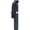 Stylebest Treppiede per Selfie Stick in Lega di Alluminio con Bluetooth per Supporto Fotocamera Girevole da Viaggio da 103 Cm per Smartphone IOS (Nera)
