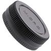 Generico Set tappo posteriore obiettivo e corpo, compatibile con Panasonic, GX GF | Per accessori fotocamera Micro Four Thirds M3/4, plastica, nero