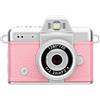 Plyisty Fotocamera Digitale Vintage, Fotocamera Portachiavi con Schermo Ribaltabile da 1,47 Pollici con Risoluzione 720P e Filtri Creativi, per la Registrazione di Selfie di Vlogging di (Pink)