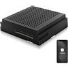 CARABC Wireless Carplay compatibile per Carplay e Android Auto, adatto per Mercedes Benz A/B/C/E/CLA/GLA/GLK/ML/SLD con sistema NTG4.5 - Bluetooth, Mirrorlink, DVR e supporto ingresso telecamera