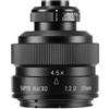 Generico Obiettivo super macro 20mm F/2 4.5X, compatibile con Canon, EF | Full frame, 9 lamelle, F16
