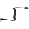 Generic MC DC2 Cavo di Scatto per Telecomando Fotocamera per D7200 D7000 D5100 D5000 Flessibile 2,5 Mm N3 a Spirale da 24 Cm a 100 Cm per la Fotografia