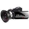 CCZRD Videocamera For Esterni For Visione Notturna Digitale WIFI 2.7K For Registratore Vlog For Foto Webcam Portatile A Infrarossi For Blogger Cattura Facilmente Momenti Meravigliosi(32G SD Card,Set 2)