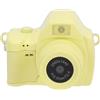 Plyisty Fotocamera Digitale 2K, Fotocamera Portachiavi retrò con Luce LED 4 Filtri per Videoregistratore da Viaggio per Studenti Adolescenti (Yellow)