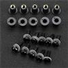 BYLKFC Fissaggio Kit Kit Viti Parabrezza Per Moto Per Yamaha X-MAX 300 XMAX 2017-2024 Bulloni Di Fissaggio Per Bulloni Viti Del Parabrezza Del Moto(Nero)