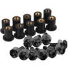 Generico 5mm 10PCS Moto Parabrezza Deflettori Bulloni Per T MAX 500 TMAX 500 TMAX 560 2010-2023 Carenatura bullone motociclo(Nero)