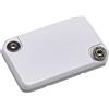 REPLAY - COPERCHIO POMPA FRENO SCOOTER REPLAY PER MBK -50 BOOSTER 2004>, STUNT-YAMAHA 50 BWS, SLIDER BIANCO