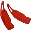 YFQAZXSW For Opel for Astra L 2022 2023 Adesivi estensione paddle cambio for GS Line Ultimate Accessori for volante(Red)