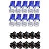 ANTIOCH T10 194168 Lampadina a LED PC194 PC195 PC160 PC168 Pannello Strumenti Pannello Pannello Strumenti Pannello Lampadina Blu Ghiaccio 10 Pezzi