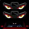 MplehDa Devil Eyes - Luce solare dinamica a LED per auto