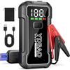 YDBAO Avviatore Batteria Auto 8000A 12V Fino Tutta la Benzinae 10.0L Diesel
