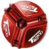 Zzhang Compatibile con Tenere1200 Tenere 1200 XT1200Z Moto CNC in lega di alluminio Motore Tappo olio Bullone Protezione tappo carburante(Lavender)