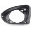 Yurefax ABS Auto Ala Laterale Sinistra Destra Specchietto retrovisore Base Custodia Trim Telaio di Copertura, for VW, for Golf, 7 MK7 7.5 GTD R GTI R-line Cornice specchietto retrovisore laterale(Left