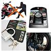 TrAdE Shop Traesio Trade Shop - Antifurto Bloccadisco Con Allarme Sonoro Per Moto Scooter Lucchetto Bloccadischi