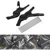 NICECNC Protezione del pannello laterale sinistro e destro Compatible with BMW R1200GS Adventure 2013-2018, R1250GS Adventure, R1250GS, R1200GS