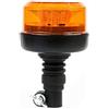 Sconosciuto Luce 12 LED stroboscopica lampeggiante di emergenza 4 funzioni di luce e supporto flessibile, 17 cm, per veicoli Carrelli trattori golf UTV