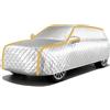 LLCDZR Telo Copriauto Antigrandine Per Maxus T60 MAX 2025, Telo Copriauto Impermeabile Antivento Con Strisce Riflettenti Per Berlina, SUV, Berlina E Due Volumi(03)