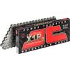 JT Sprockets JT Catena JTC520X1R3120DL (serie 520) in acciaio nero 120 maglie catena resistente X-Ring con collegamento