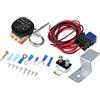X AUTOHAUX Kit relè di cablaggio del regolatore del termostato del ventilatore del radiatore elettrico 12V