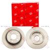 TRW 2x TRW Disco freno Posteriore Ø276mm Altezza: 42,7mm Spessore: 9mm Cerchio foro-Ø: 112mm pieno DF6376 Compatibilità con MERCEDES-BENZ Classe A W176 Classe B W246, W242 CLA Coupé C117