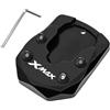WQWQUM Piastra di supporto del cuscinetto di estensione Per XMAX X-MAX 125 250 300 400 XMAX300 Supporto Per Cavalletto Laterale Per Moto, Piastra Di Per Estensione, Ingrandisci