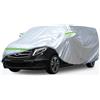 Soekodu Telo Copriauto, Impermeabile Copriauto Sostituzione per Mercedes Benz V Classe III W447 SWB 2014-2022, Tutte Condizioni Atmosferiche Copertura per Auto con Porta con Cerniera e Cinturino Antivento