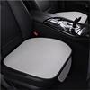 JNNJ 2 Pezzi Universale Cuscino per Sedile Auto, Coprisedile Auto Anteriori Soft Confortevole, Cuscino Sedile Auto Anteriore Antiscivolo, per Interni Autoveicoli Coprisedile Tappetino(Grigio)