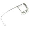 Nhsijpo Accessori Interni Auto Per Volvo S60 V60 2011-17 Modanature In Acciaio Inossidabile Per Console, Cornice Di Navigazione, Copertura Decorativa